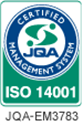 JQA ISO14001 JQA-EM3783