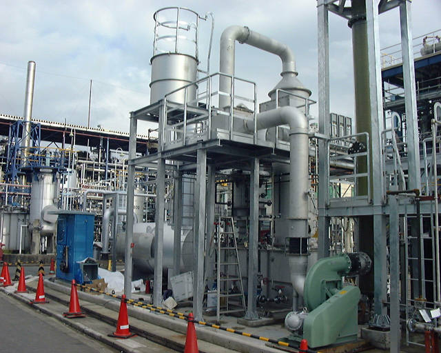 塩化メチル排ガス処理装置